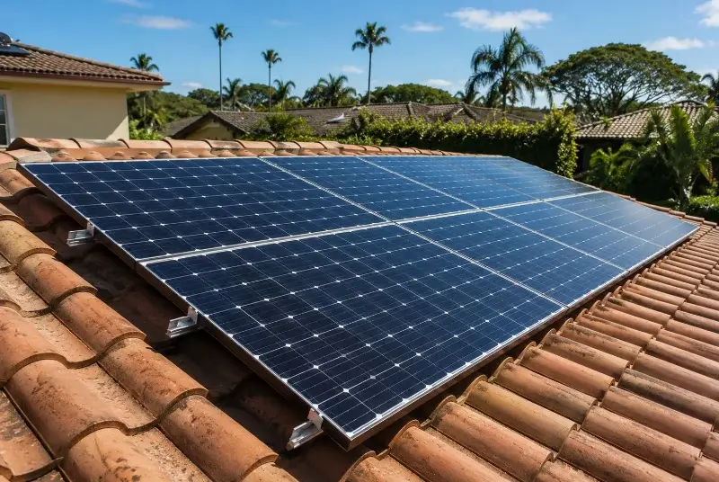 Installation de panneaux solaires à Verdets